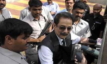 The Supreme Court had ordered the arrest of Subrata Roy on Wednesday after he failed to appear before judges in a case of fraud