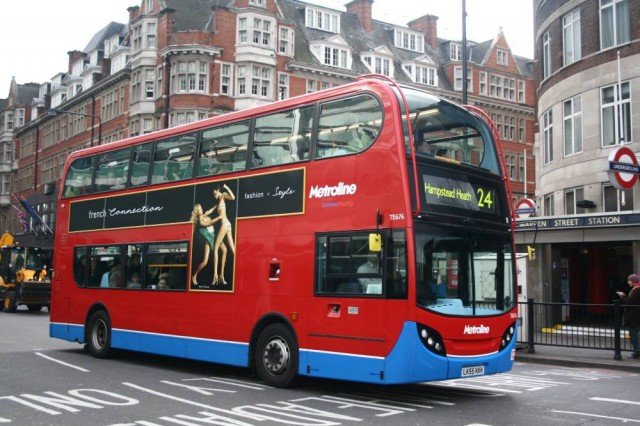 The iconic London's buses are to become cashless from this summer