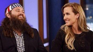 Willie and Korie Robertson on Jimmy Kimmel Live 