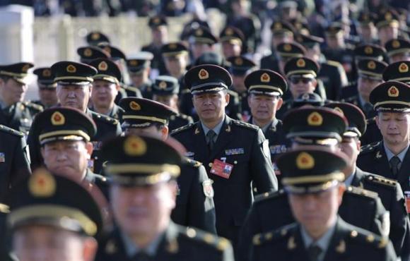 China revealed plans to raise its defense budget by 12.2 percent