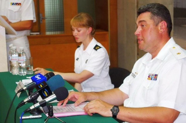 Denis Berezovsky was appointed as commander-in-chief of the navy by President Oleksandr Turchynov on March 1st, 2014