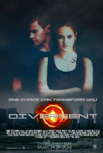 Divergent has topped the US box office over the weekend
