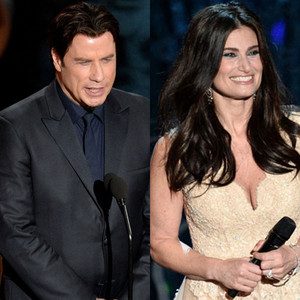 John Travolta mispronounced Idina Menzel's name at the Oscars ceremony on Sunday