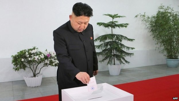 Kim Jong-un has been elected to North Korea's rubber-stamp parliament with a unanimous vote from his district