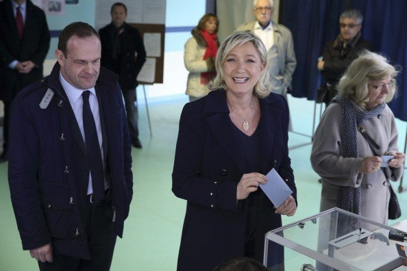 Marine Le Pen’s National Front party has made significant gains in local elections, winning an outright majority in Henin-Beaumont on the first round