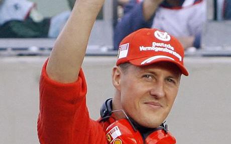 Michael Schumacher has been showing "small, encouraging signs" in his fight for recovery