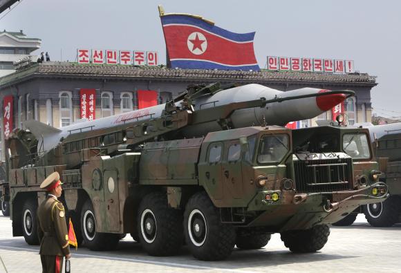 North Korea test-fired two medium-range Nodong missiles over the sea on Wednesday