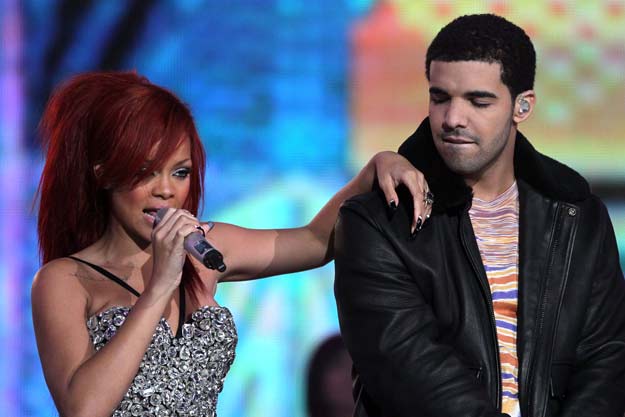 Rihanna has been romantically linked to Drake in the past 