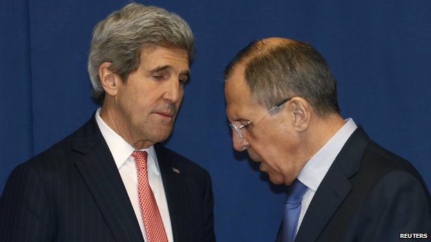 Russian Foreign Minister Sergei Lavrov and US Secretary of State John Kerry are preparing for key talks on Ukraine in London