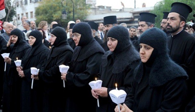 The Greek Orthodox nuns were kidnapped in the Christian town of Maaloula in December