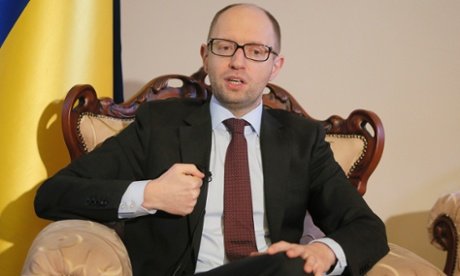 Ukraine's interim Prime Minister Arseniy Yatsenyuk and the EU signed the deal in Brussels