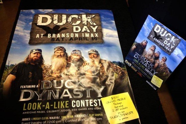 About 60 bearded men participated at the Duck Dynasty Look-a-Like Contest at the IMAX Theater in Branson