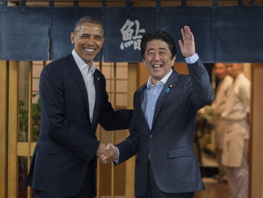 After talks with PM Shinzo Abe, President Barack Obama has reaffirmed his support for Japan in its row over islands with China