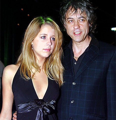 Bob Geldof paid an emotional tribute to his daughter Peaches