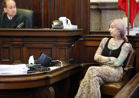 Brenna Gray has testified in court about the death of Paul Gray in May 2010