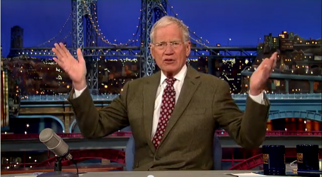 David Letterman announced his plans to step down next year during Thursday night's show 