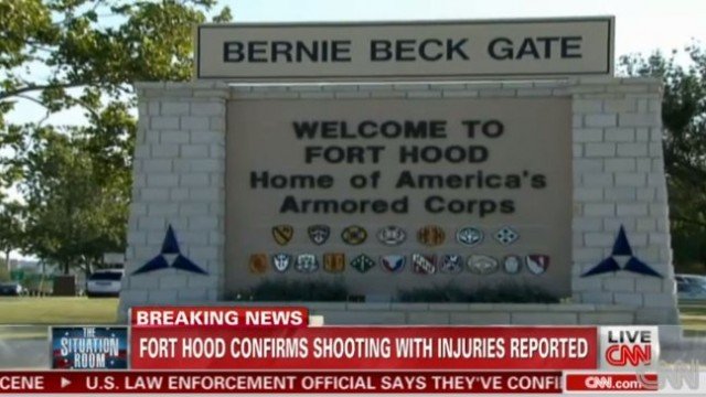 Four soldiers were dead, including gunman, and 16 others injured in a shooting at the US Army's Fort Hood base in Texas