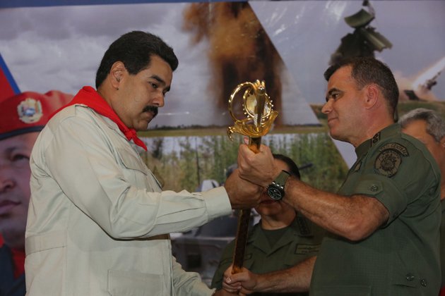 General Vladimir Padrino Lopez insists the security forces of President Nicolas Maduro respect the rule of law