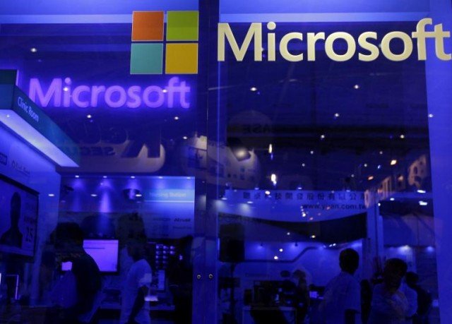 Microsoft reported net profit of $5.66 billion for 2014 Q1, a decline from the same period last year but better than market estimates