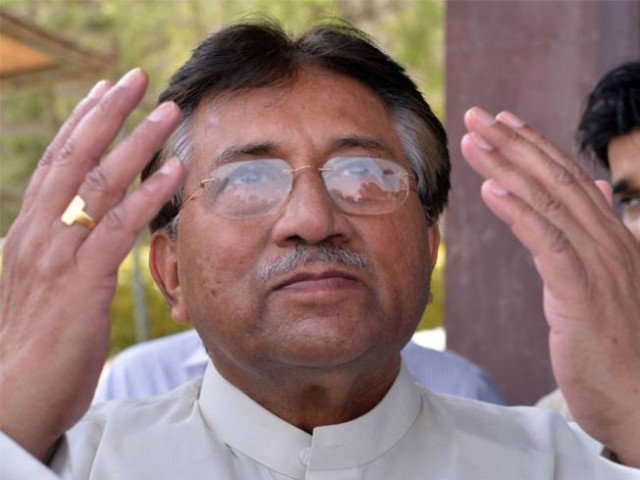 Pervez Musharraf was being transported from a military hospital to his farm house on the outskirts of Islamabad at the time of the attack