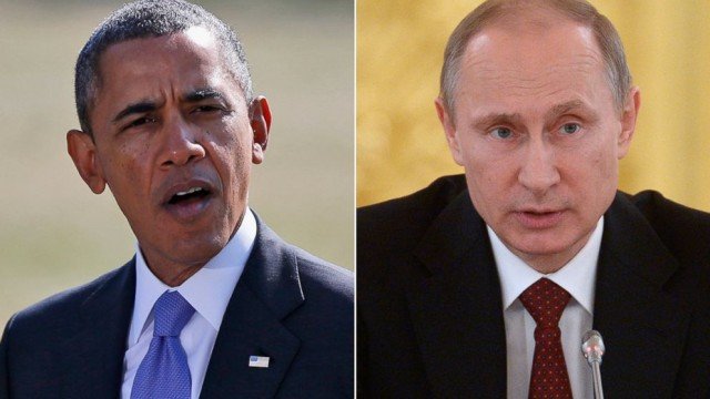President Barack Obama has called President Vladimir Putin urging him to use his influence to make separatists in eastern Ukraine stand down