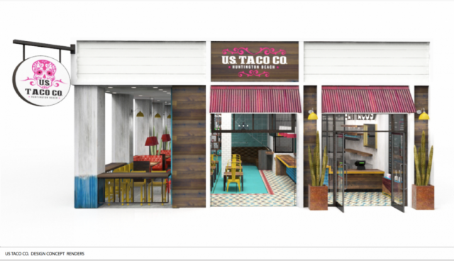 The first US Taco Co. and Urban Taproom restaurant is set to open in Huntington Beach this summer