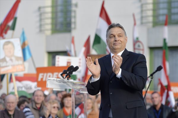Viktor Orban and his right-wing Fidesz party are seeking another term in office in elections on Sunday
