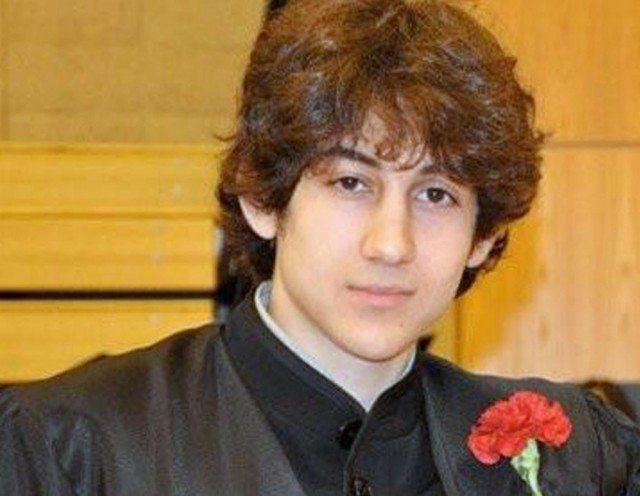 Dzhokhar Tsarnaev wrote a note as he emerged from the boat where he had hidden from investigators