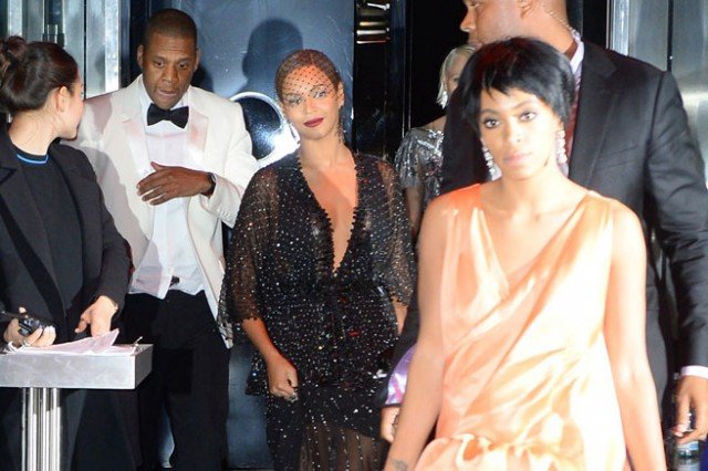 Jay-Z, Beyonce and her sister Solange Knowle had attended the Met Gala Ball last week in New York