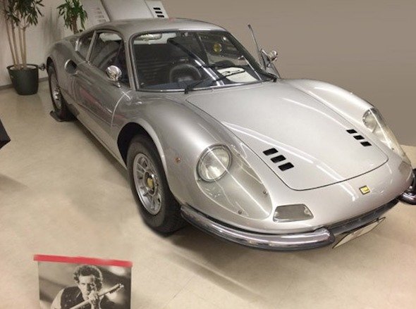 Keith Richards bought his Ferrari Dino brand new in California in 1972