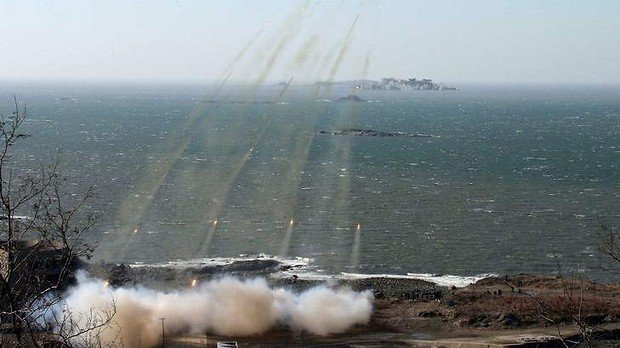 North Korea and South Korea regularly conduct drills near the western sea border, which has long been a flashpoint between the two Koreas