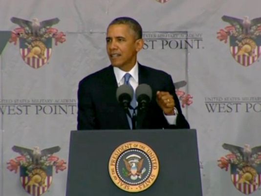 President Barack Obama has announced a $5 billion terrorism partnership fund at the US Military Academy in West Point