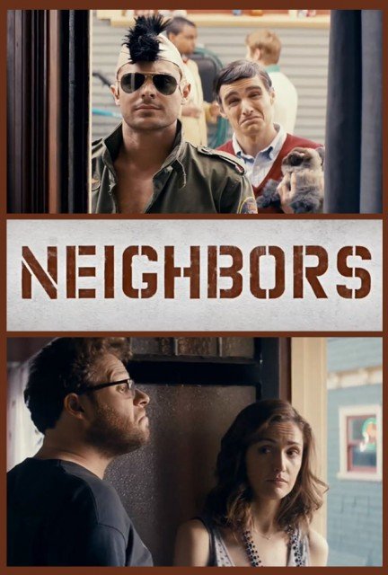 Seth Rogen and Zac Efron's comedy film Neighbors has unseated Spider-Man at the top of the US box office