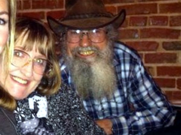 Si Robertson and his wife Christine celebrated their very first wedding ceremony after 43 years of marriage