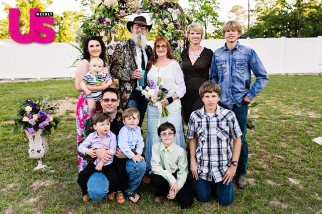 Si Robertson and his wife Christine clebrated their 43rd wedding anniversary by renewing their vows in West Monroe