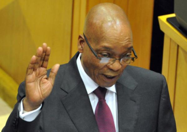 South Africa's President Jacob Zuma will be sworn into office for a second term