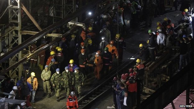 Three people are facing a charge of causing multiple deaths in Soma mine disaster