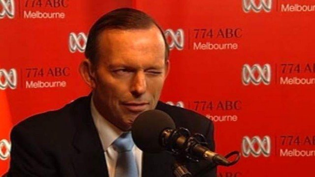 Tony Abbott appeared on ABC radio show to defend his budget proposals
