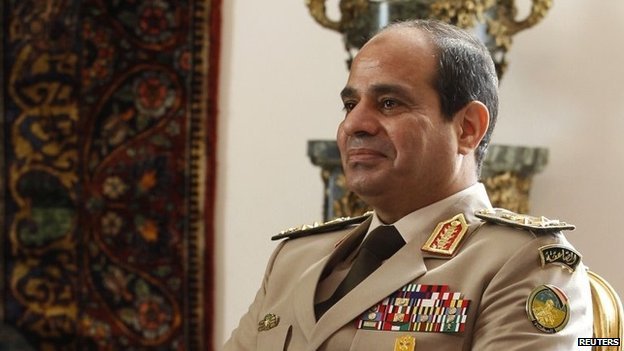 Abdul Fattah al-Sisi has been declared the winner of last week's presidential election in Egypt