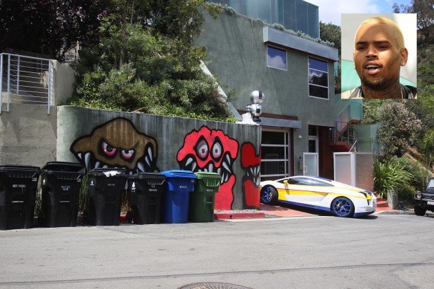 Chris Brown has sold his graffiti-covered Hollywood Hills home for $1.79 million
