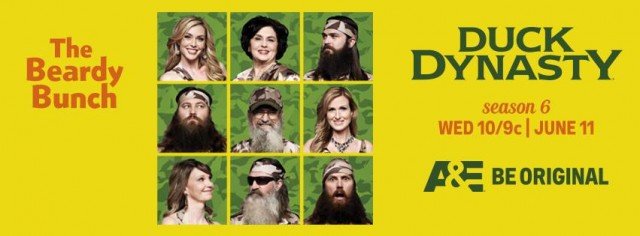 Duck Dynasty Season 6 premieres Wednesday, June 11, 10/9 C on A&E TV