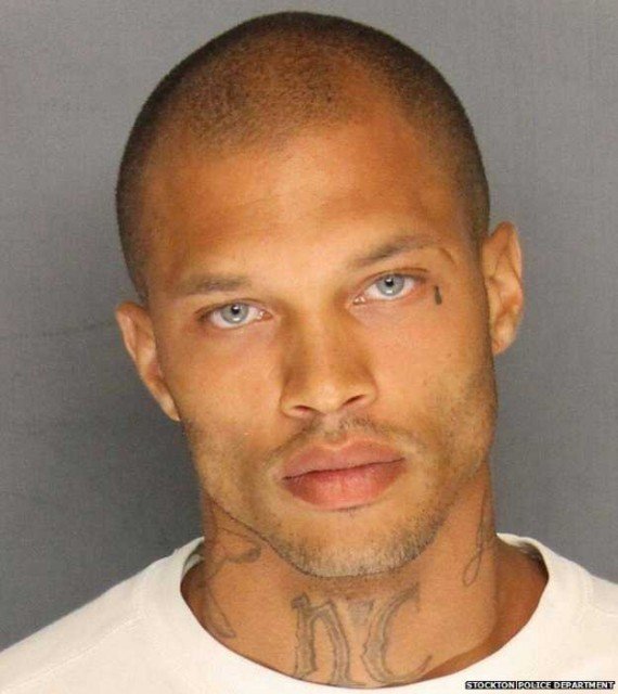 Jeremy Meeks' police mugshot has generated 38,000 likes and 12,000 comments on Stockton Police Department’s Facebook page