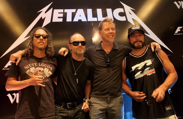 Metallica is the first metal band to headline Glastonbury festival