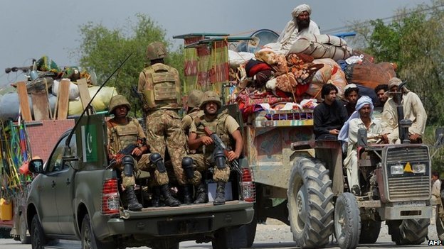 Pakistan’s army has launched a ground offensive against Taliban militants in North Waziristan