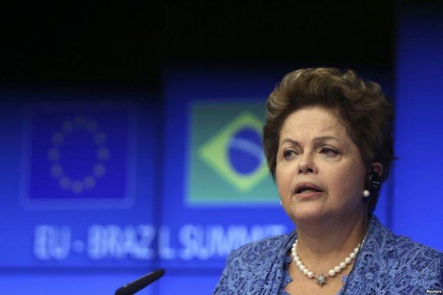 President Dilma Rousseff has been officially endorsed by the governing Workers Party to run for re-election in October