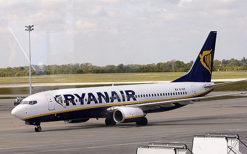 Two Ryanair jets collided on the ground at London's Stansted Airport