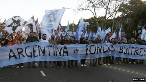 Argentina can't afford to pay the so-called hold-out creditors and risks a new bond default