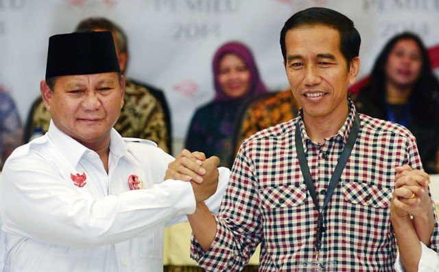 Both candidates, Prabowo Subianto and Joko Widodo, claim victory in Indonesia’s presidential election