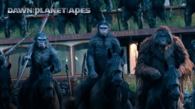 Dawn of the Planet of the Apes has topped the box office in the US and Canada for a second week running