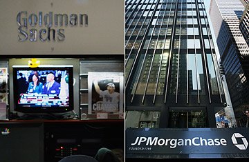JPMorgan Chase and Goldman Sachs have seen mixed results from their investment businesses